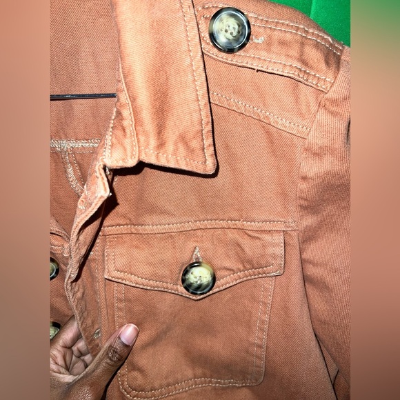 Free people denim jacket size extra small 100% Cotton - Picture 8 of 10